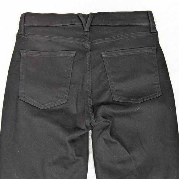 Veronica Beard Debbie Skinny High Rise Jeans Onyx Black Size 26/2 - Picture 9 of 11